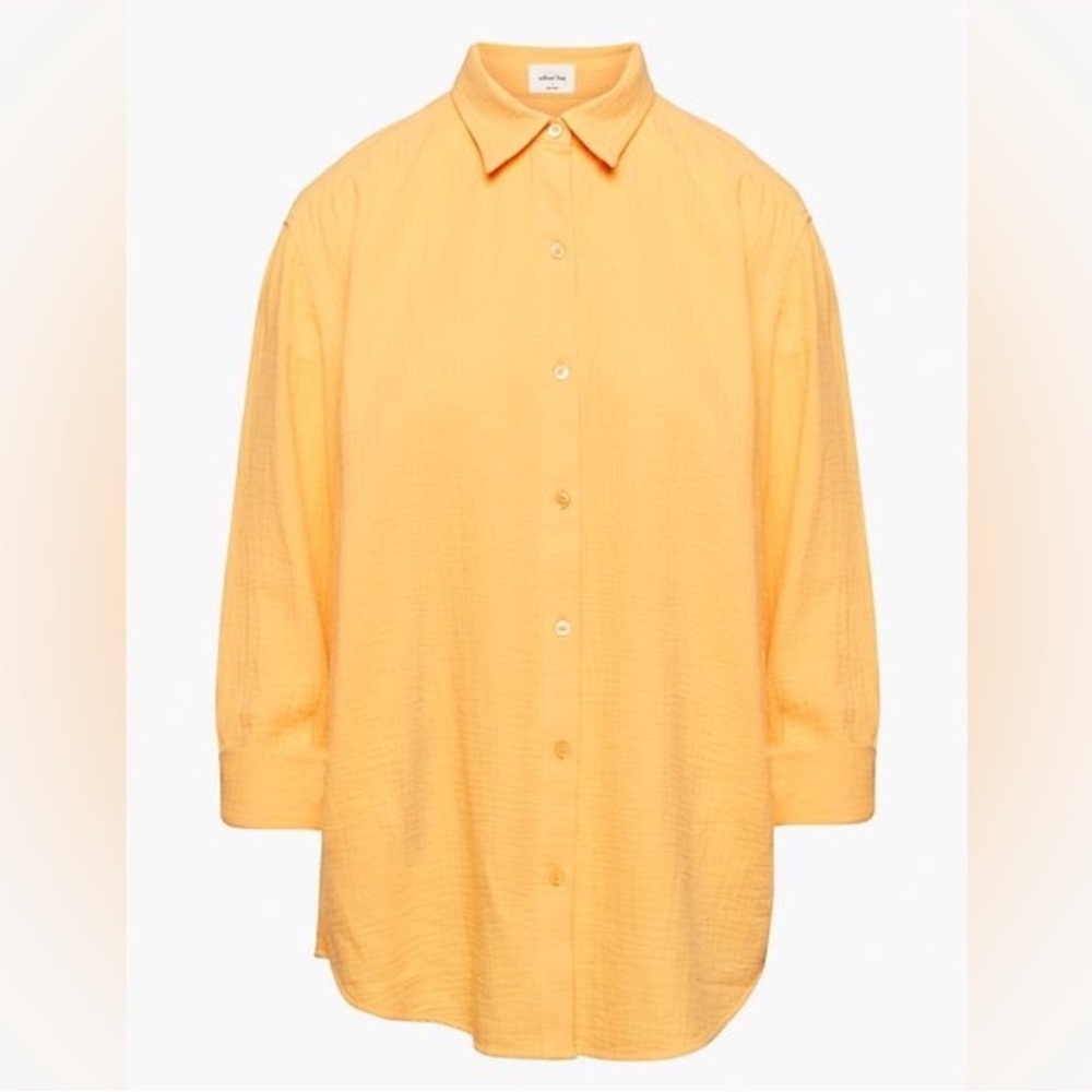 Aritzia Wilfred Free Sail Button Down Blouse Size 2XS